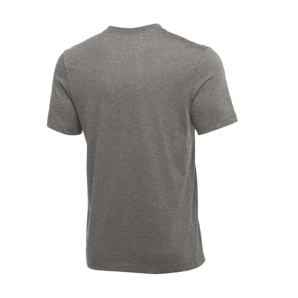Nike Womens L‎ Gray Workout T-Shirt Athletic Cut Activewear Sportswear Training